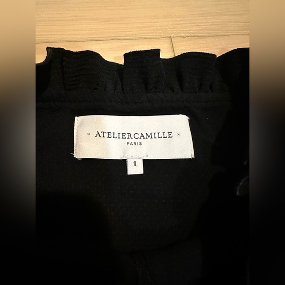 Atelier Camille “Cassiope” black dress size small. Made in France - Picture 10 of 11